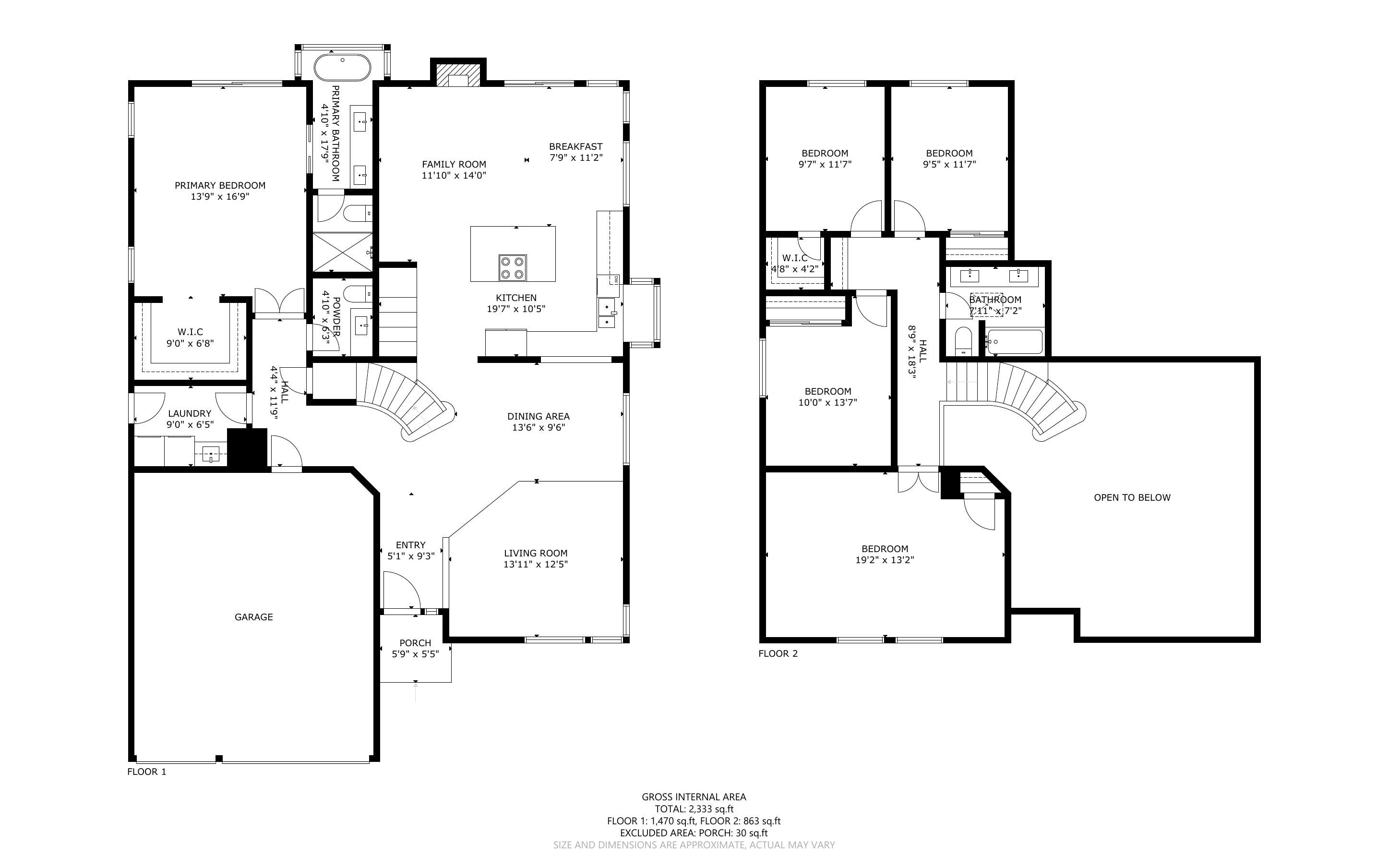 9479 Owl Court Floor Plan